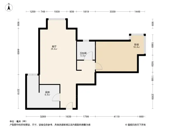 中新城上城一期龙亭家园户型图
