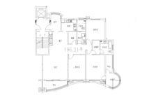 亚麦·山城3室2厅2卫196.31平户型