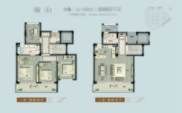 天阳云栖奇岭4室2厅1厨3卫建面168.00㎡