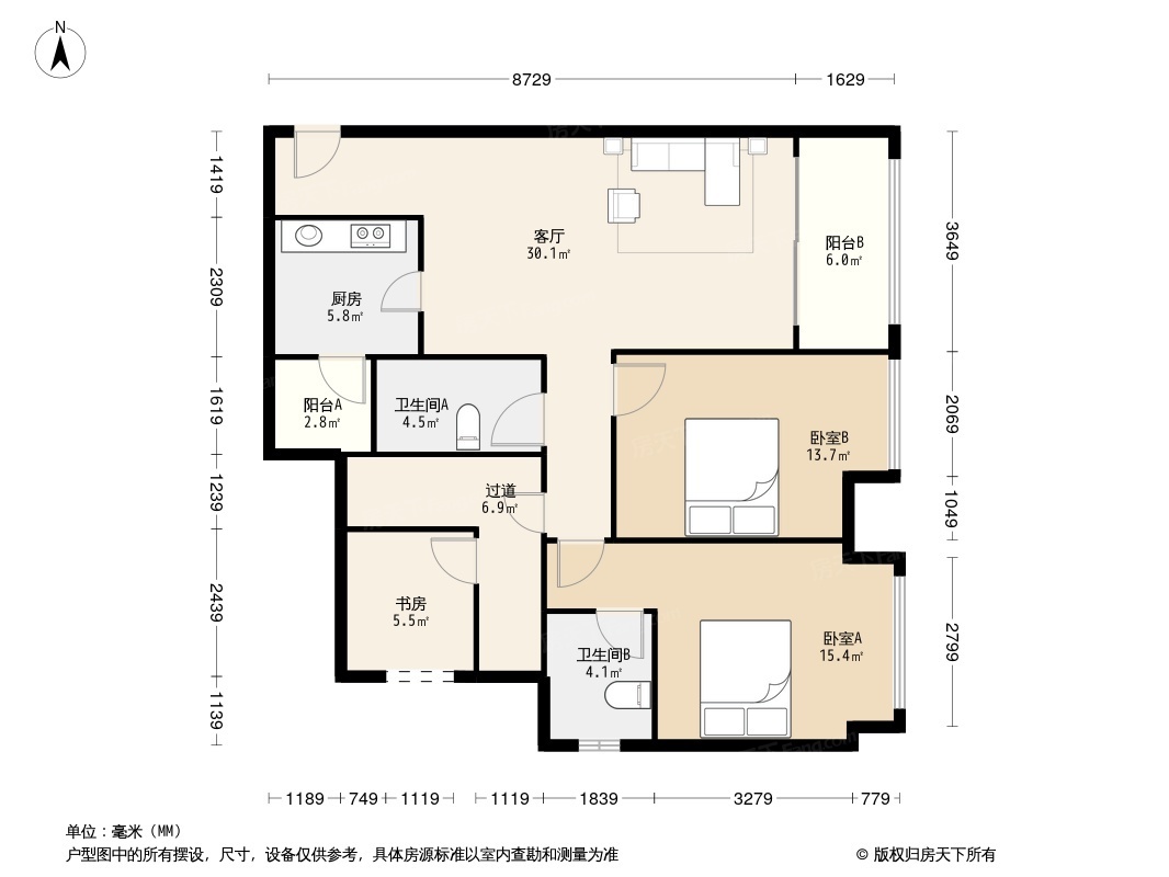 户型图0/2