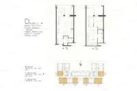 D复式户型（52-57㎡）