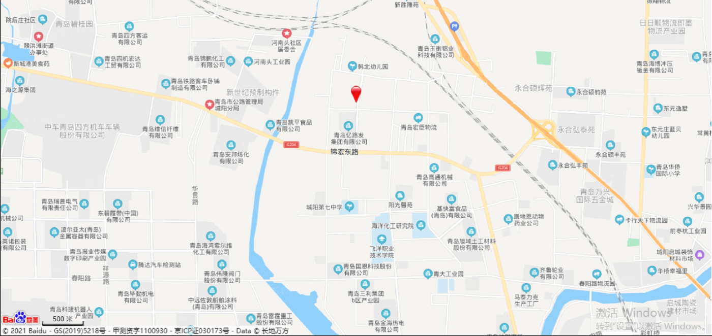 青铁畅意城交通图