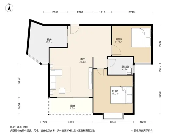 祥瑞水木年华湖上户型图
