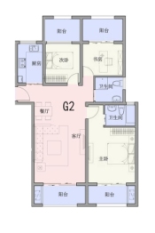 东城·翰林郡3室2厅1厨2卫建面113.99㎡