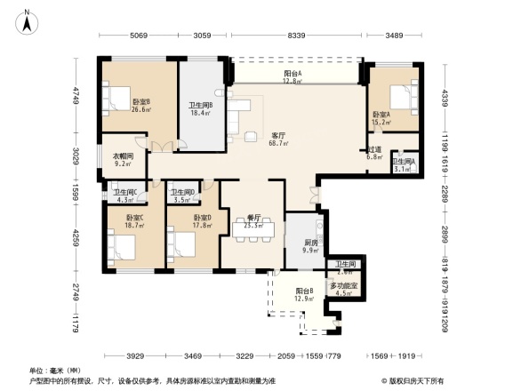 东原1891印长江户型图