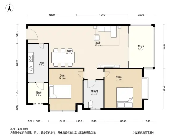 仁和春天国际花园户型图