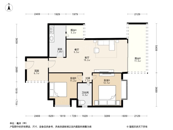 仁和春天国际花园户型图