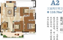 凯发·悦公馆3室2厅1厨2卫建面110.76㎡