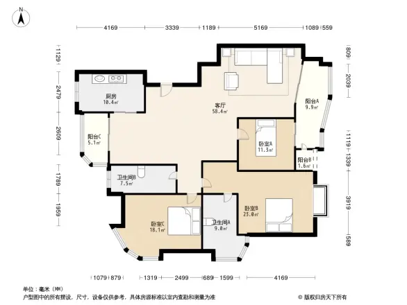 锦上华庭户型图