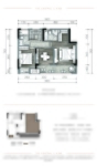 建面约120㎡空中叠墅