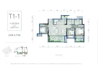 高层T1-1户型