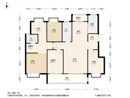 融创雪个庭5室2厅1厨2卫建面150.00㎡