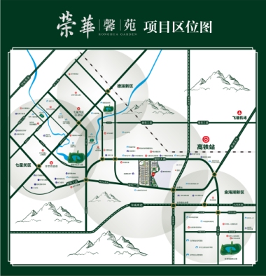 荣华馨苑交通图