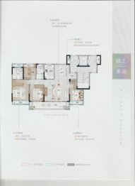 中奥东义府4室2厅1厨2卫建面139.00㎡