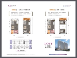 白马湖公馆2室2厅1厨1卫建面38.00㎡