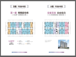 白马湖公馆3室2厅1厨1卫建面51.00㎡