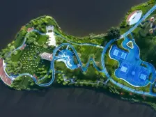 蓝光鹭湖长岛 轻轨站 一楼带三方花园 现房现房!