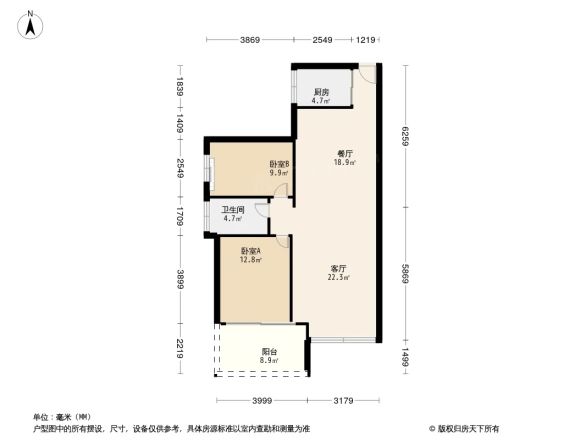 公园大地别墅户型图