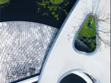 玻璃幕墙,前后公园,户型方正,无浪费,纯洋房小区