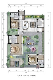 文投蓝城·十里风荷3室2厅1厨3卫建面150.0㎡