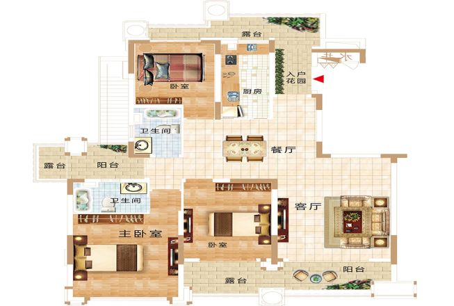 恒大首府户型图