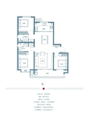 嘉洲·锦悦府3室2厅1厨2卫建面128.00㎡