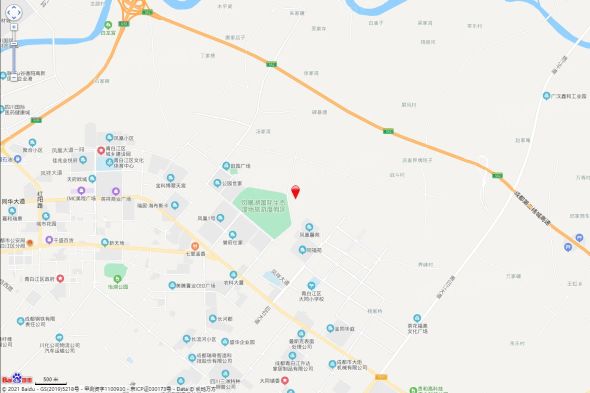 中交凤凰华府交通图