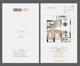 鸿瑞壹品3室2厅1厨2卫建面96.99㎡