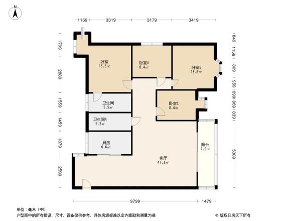 兴进豪园户型图