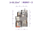 小高层90平户型