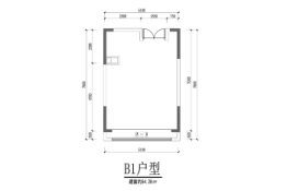 碧桂园·高隆湾建面54.28㎡