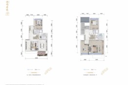 保利湖光里院4室2厅1厨3卫建面170.00㎡