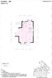 观湖园二期2室2厅1厨1卫建面75.00㎡