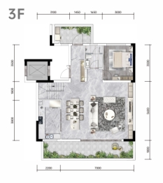 佳兆业珑樾壹号4室3厅1厨4卫建面198.00㎡