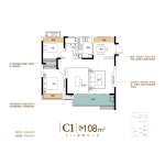 紫云悦府C1户型