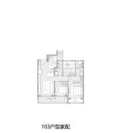 万科·玉玲珑3室2厅1厨2卫建面103.00㎡