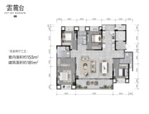 华侨城·云麓台建面181户型