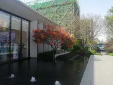 区政府旁金科公园九墅下叠带前后院子和5.8米地下室。