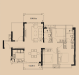 4#建面121平04户型