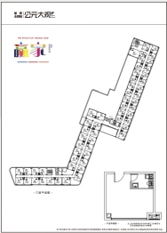 旭辉公元大观1室建面35.00㎡