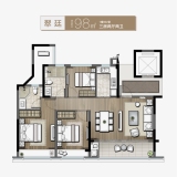 翠湖隐秀府A户型翠廷98方