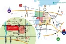 潍坊产融新城锦荣府交通图