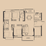 4#建面131平03户型