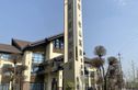 蜀道牧山溪岸实景图
