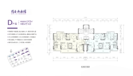 启迪（赣州）科技城4室2厅1厨3卫建面143.00㎡