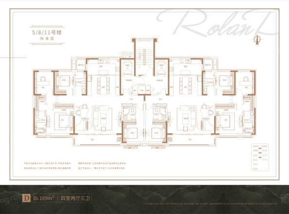 美的·荣科罗兰峯景户型图