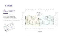 启迪（赣州）科技城4室2厅1厨2卫建面129.00㎡