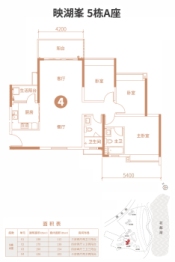 都湖国际3室2厅1厨2卫建面126.00㎡