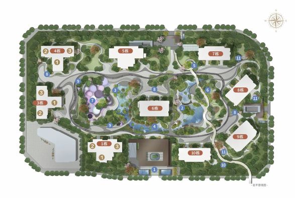 天府公园未来城楼栋平面图
