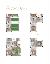 中设众安·双屿大观5室3厅1厨3卫建面119.0㎡
